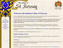 Tablet Screenshot of kessog.sca.org.nz